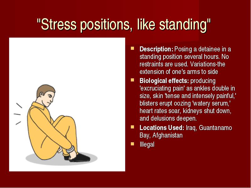 Stress Position Punishment