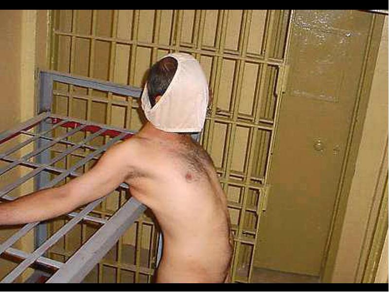 Forcing naked male detainees to wear women’s. 